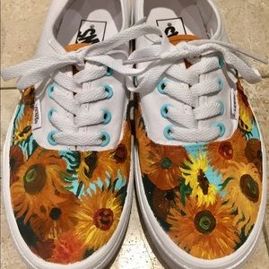 Custom Hand Painted Vans Van Gogh